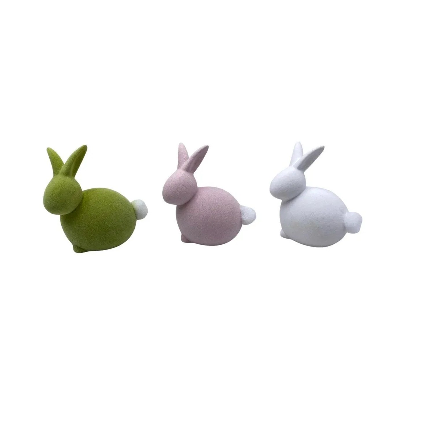 E-shop Boltze Dekoratívna figúrka zajaca z terakoty Hopsy, rôzne druhy, 8,4 cm, 1 ks