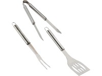 Jamestown 3-dielna súprava grilovacieho náčinia z nerezovej ocele