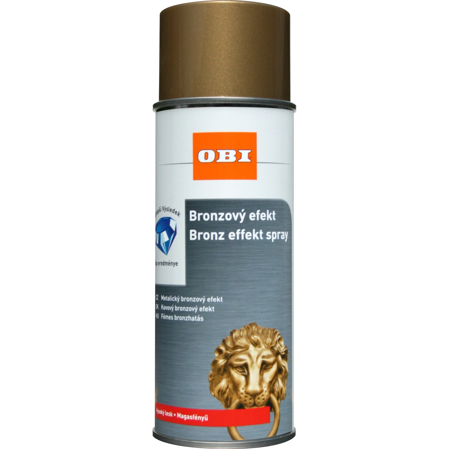 E-shop OBI Sprej kovový efekt zlatý 400 ml