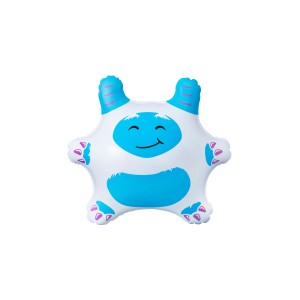 Bestway Puffy Pals hračka do vane, dizajn Yeti, bielo-modrá, od 4 mesiacov.