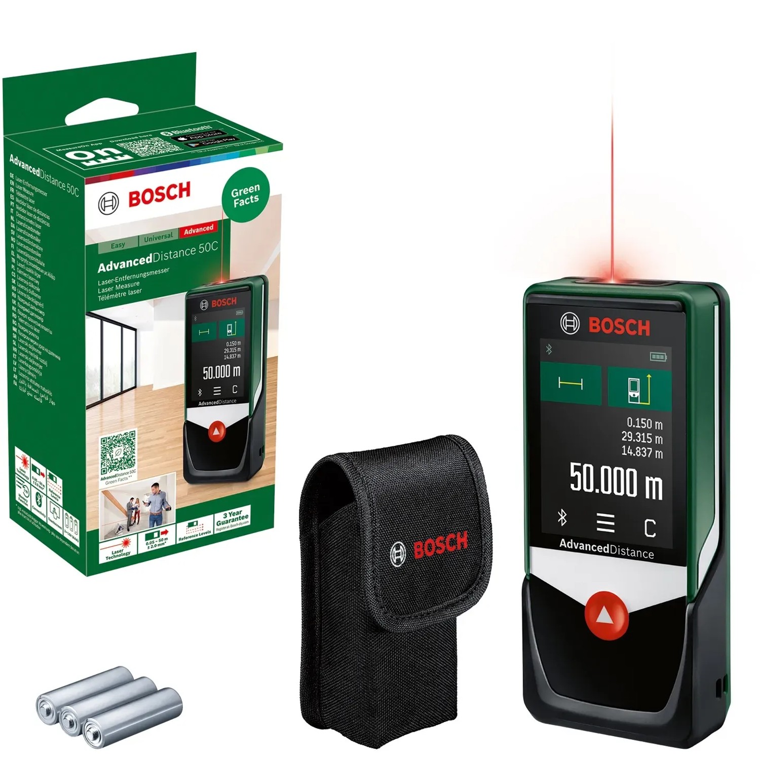 E-shop Bosch Digitálny laserový diaľkomer UniversalDistance 50C