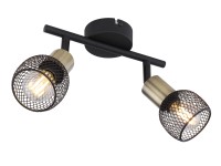 GLOBO 2-bodové svietidlo Fiastra 140 x 80 x 220 mm