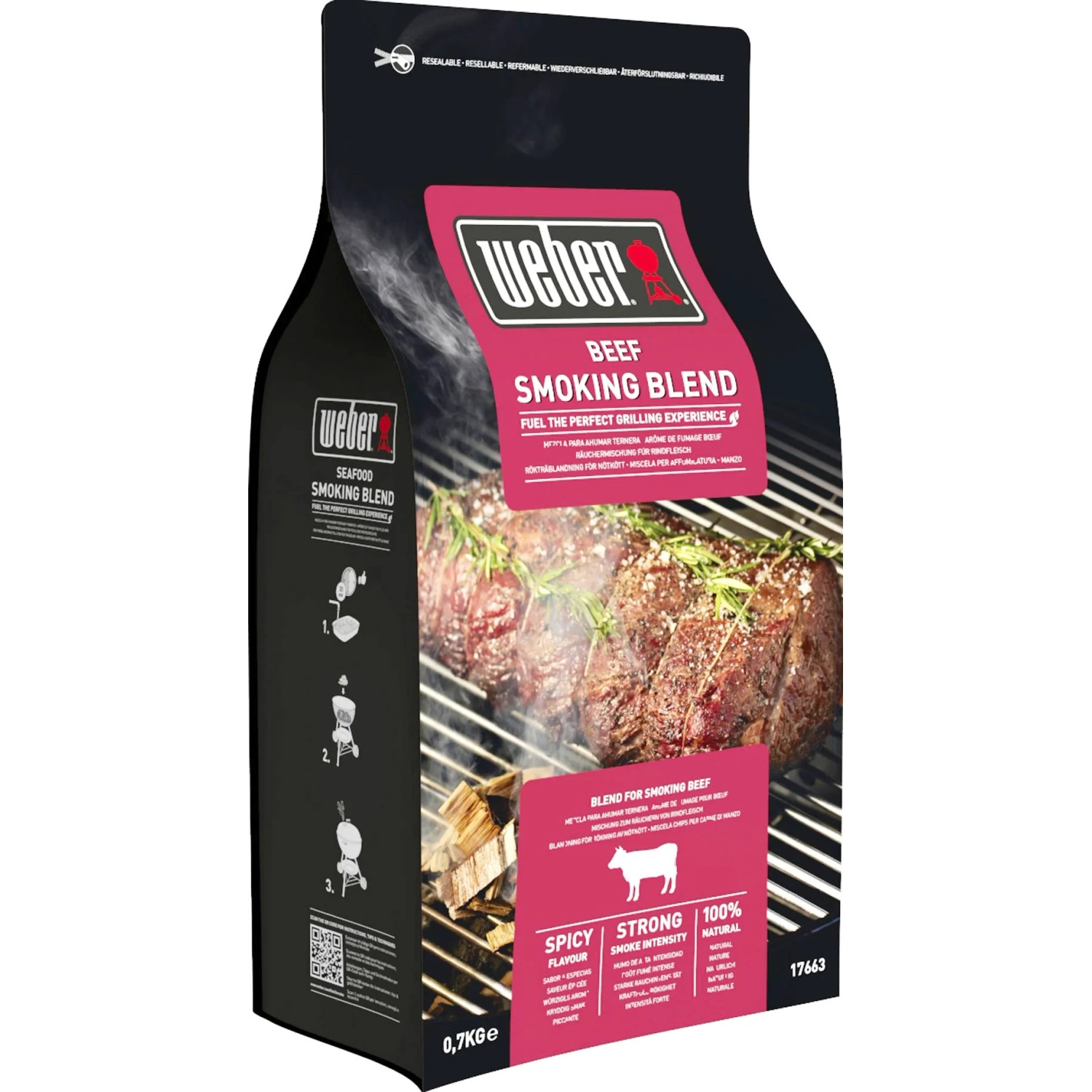 E-shop Weber Štiepky na údenie hovädzieho mäsa 700 g