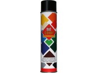 hitcolor Dekoratívny lak v spreji vysoký lesk RAL 9005 čierny 600 ml