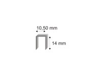 RON Spony čalúnnické 345/14 M, dĺžka 10,5 x 14 mm, 6000 ks