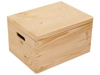 KESPER Viacúčelový skladovací box s výklopným vekom borovica 13,5 x 19 x 29 cm