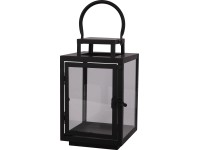 Lampáš kovový čierny