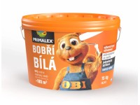 PRIMALEX Biely vnútorný maliarsky náter BOBRIA BIELA 15 kg