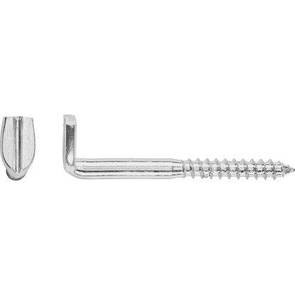 Hák s drážkou pozinkovaný, priemer 4,4 mm x 40 mm, 8 ks