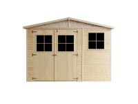 Timbela Drevený záhradný domček M334 bez podlahy, 303 x 199 cm