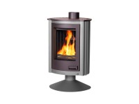 HS Flamingo Krbové kachle Masterflamme PICCOLO II sivá 596 x 1030 x 570 mm