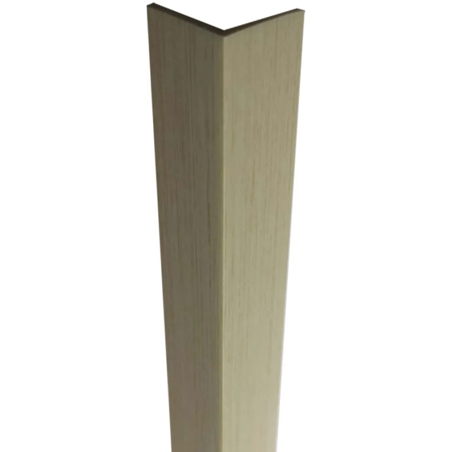 E-shop Arcansas Uhlový profil PVC imitácia dreva, svetlý, 20 x 20 x 1000 mm