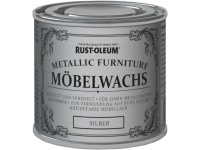 Rust-Oleum Politúra s nábytkovým voskom, metalická strieborná, 125 ml