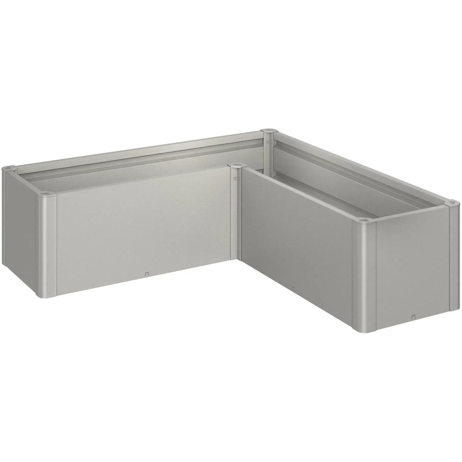 E-shop Biohort Vyvýšený záhon Belvedere Mini L150 kremeňovo sivý 152 x 152 x 53 x 45 cm