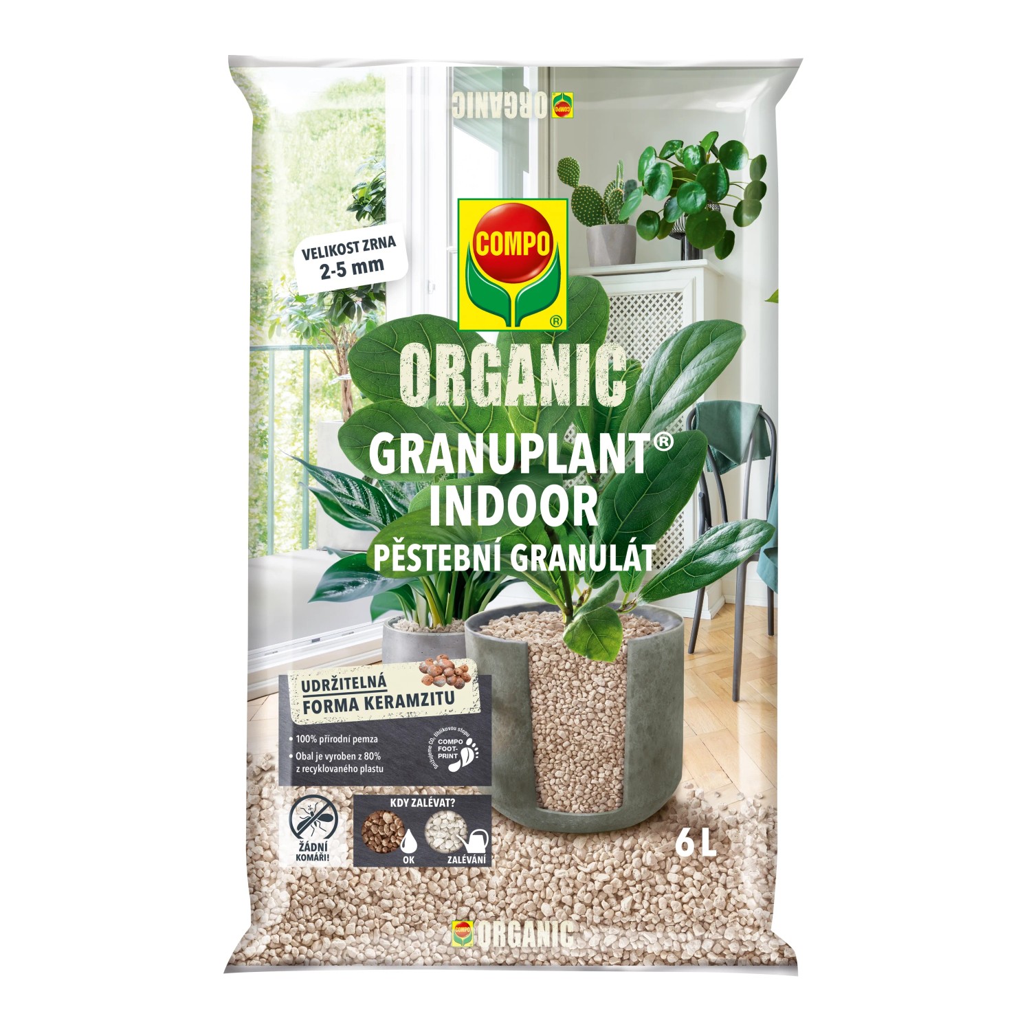 E-shop COMPO Pestovateľský granulát 6 l