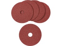 LUX-TOOLS Fibrový kotúč Classic priemer 125 mm zrnitosť 40, 5 kusov