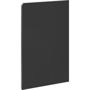 Bočný panel Jamestown pre vonkajšiu kuchyňu KNOX, oceľový plech, čierny.