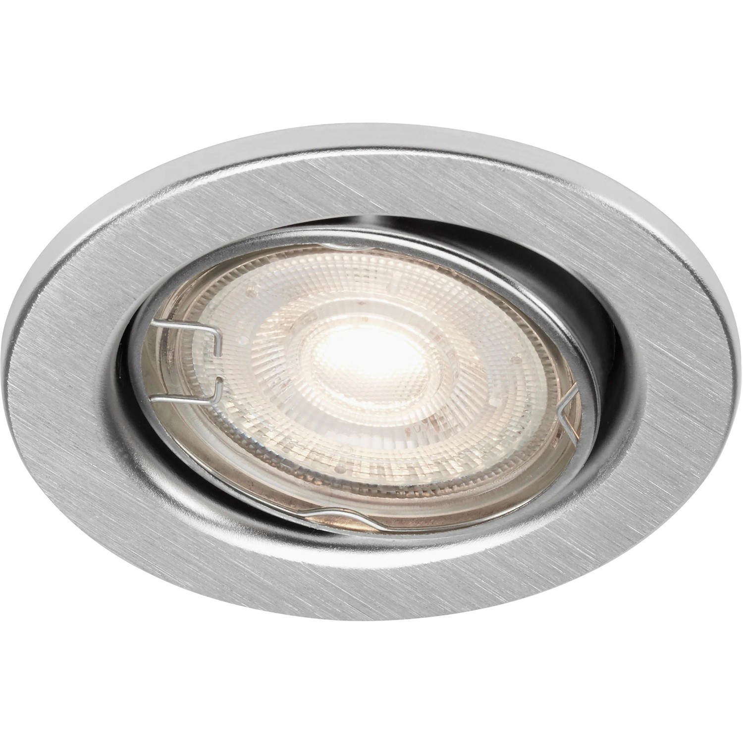 E-shop BRILONER Vstavané LED svietidlo hliník, GU10 5W 460lm 3000K pr. 86 x 70 mm, 1 ks