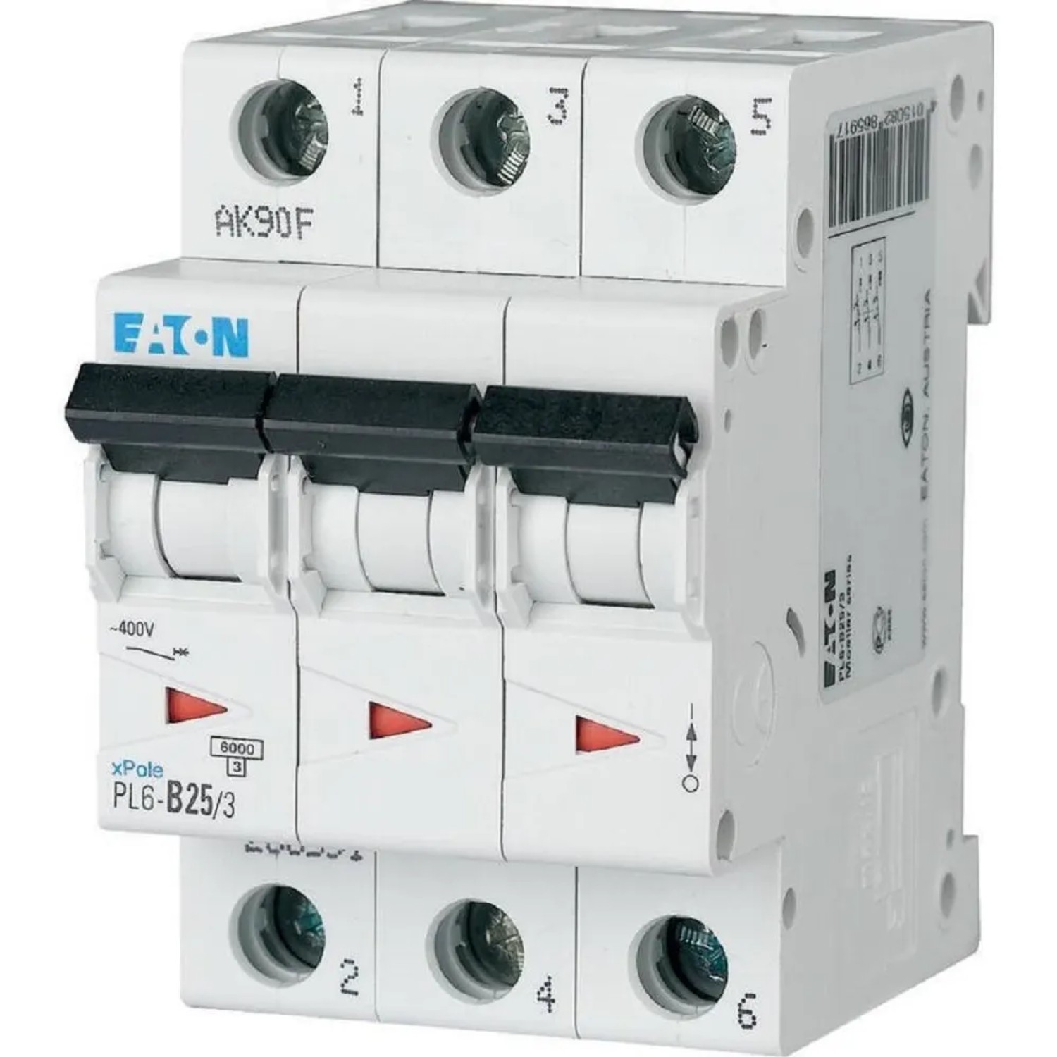 E-shop Eaton Istič PL6-B25/3, 25 A