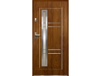 O.K. DOORS Oceľové vchodové dvere APOLLO P55 zlatý dub 90 P