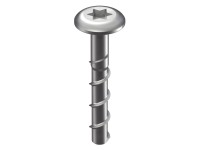 GS Terrassen Skrutka do betónu polguľatá hlava TX30, nerez A2, 6 x 28 mm, 10 ks GS Terrassen Skrutka do betónu polguľatá hlava TX30, nerez A2, 6 x 28 mm, 10 ks