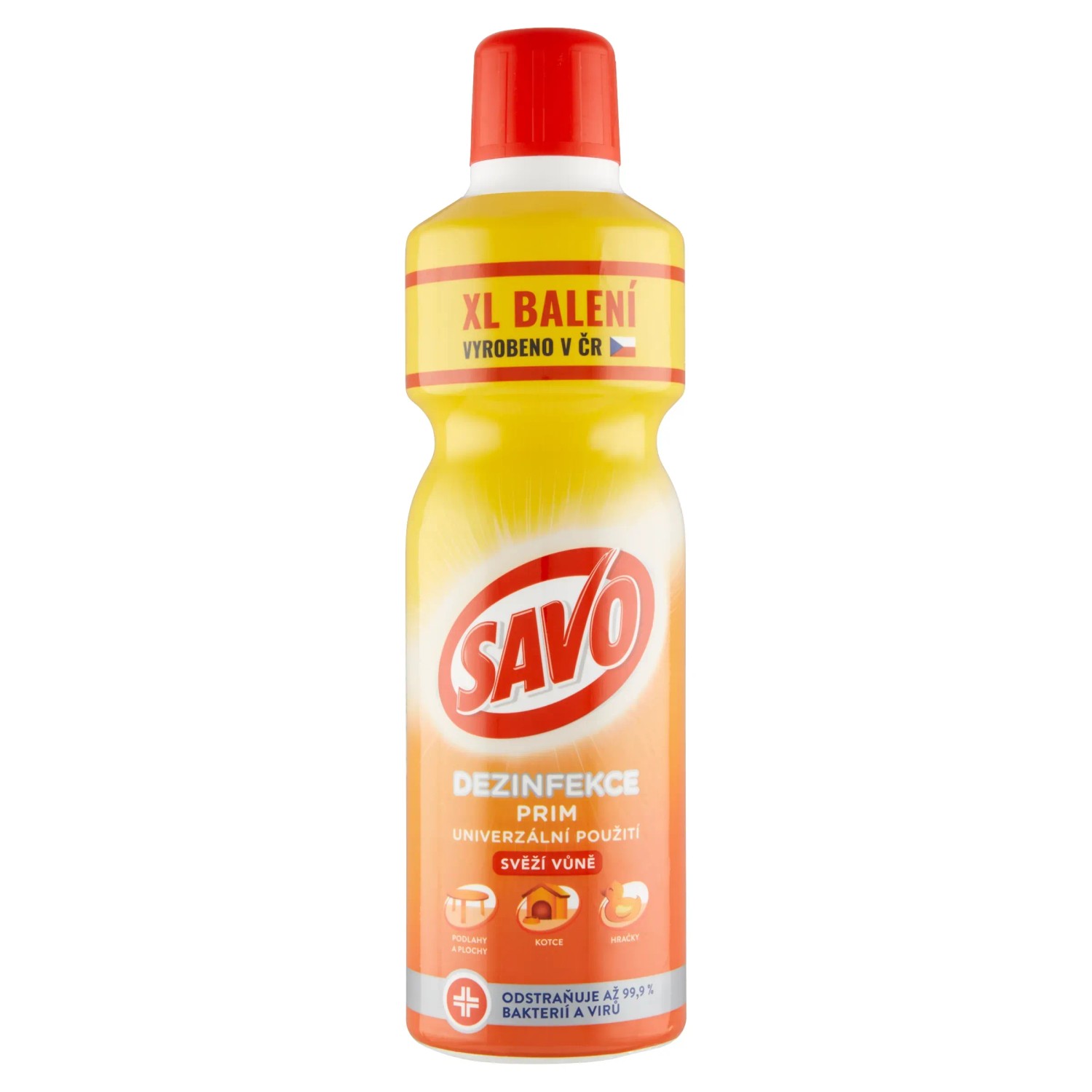 E-shop SAVO Prim Svieža vôňa dezinfekčný prostriedok 1,2 l