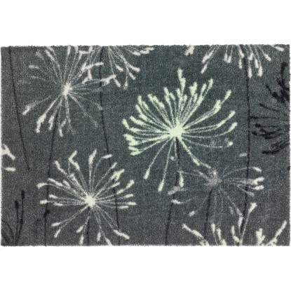 Schöner Wohnen Rohožka pred dvere Manhattan, pampeliš. sivá/mäta, 67 x 100 cm