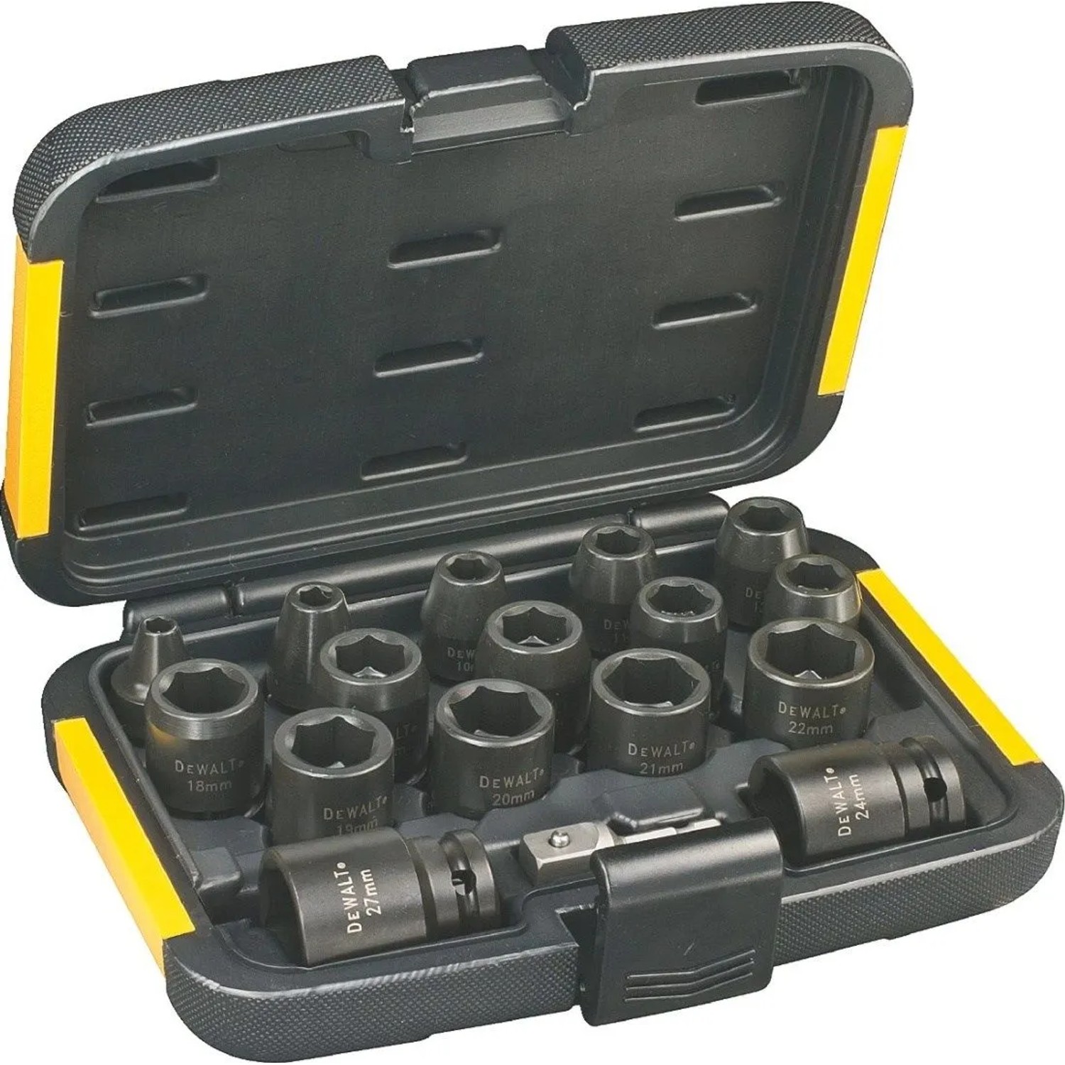 E-shop DeWALT Súprava pre rázové uťahovače 1/2", 17-dielna
