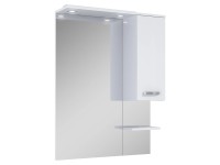 Maximus Nástenná kúpeľňová skrinka so zrkadlom Eve s LED, 80 x 104 x 18,6 cm