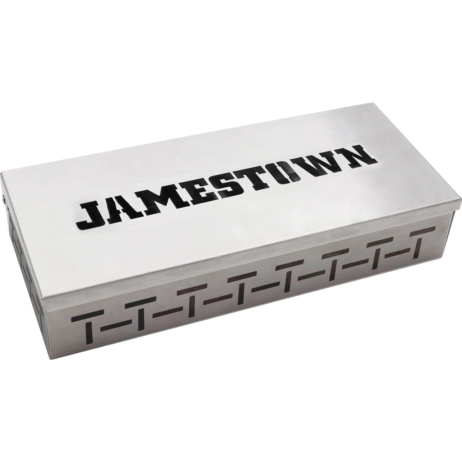 E-shop JAMESTOWN Box na údenie z ušľachtilej ocele 22,2 x 9,2 x 4,3 cm