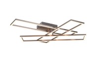 REALITY LED stropné svietidlo CORSO mat.nikel 36W 4600 lm 2700-6000 K 66x10x60cm