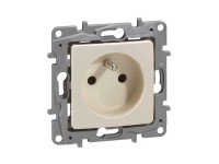 Legrand Zásuvka Niloé 2P + T bez detskej ochrany, 16 A - 250 V, béžová
