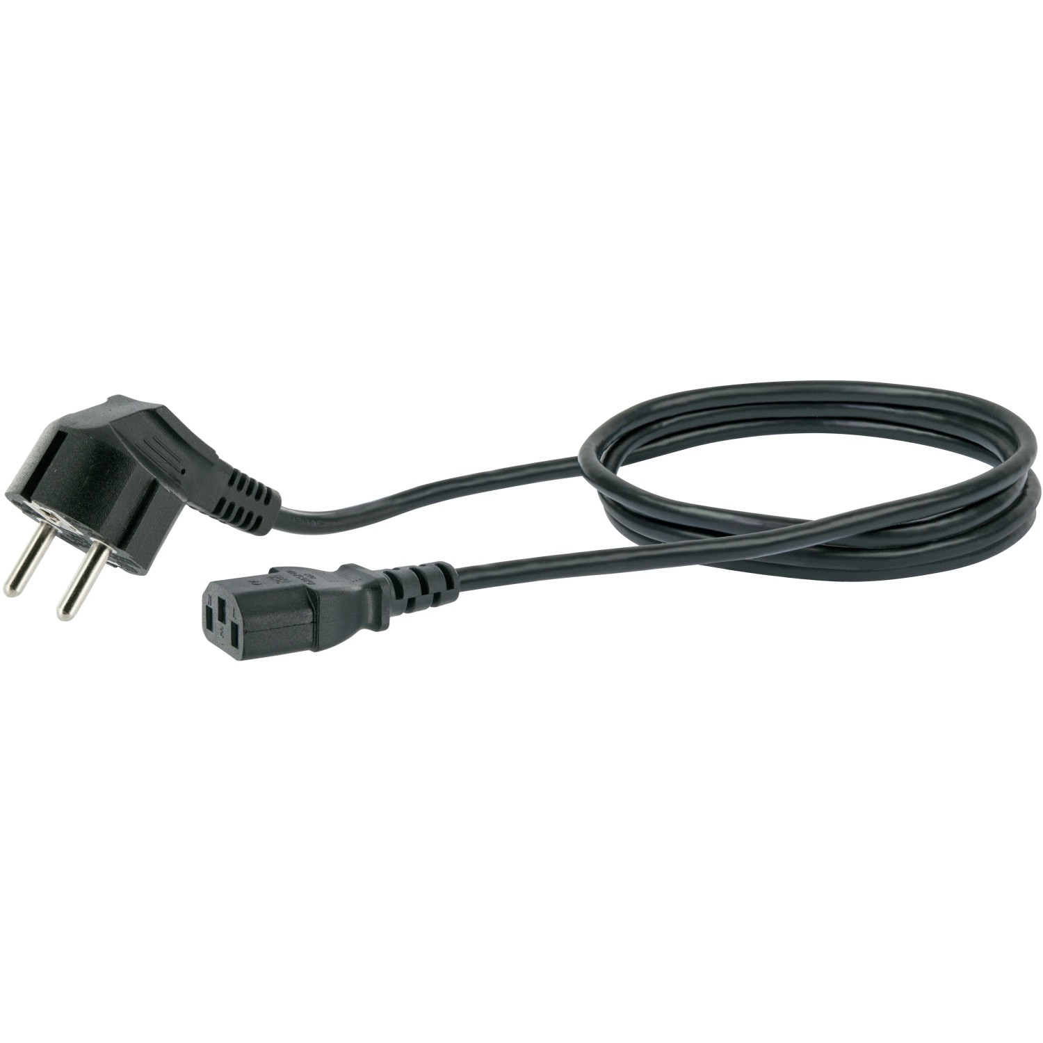 E-shop Schwaiger Napájací kábel Schutzkontakt typ F/IEC 60320-C13, 1,8 m