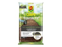 COMPO Fit+ substrát na klíčenie trávnikov, 5v1, 20 l