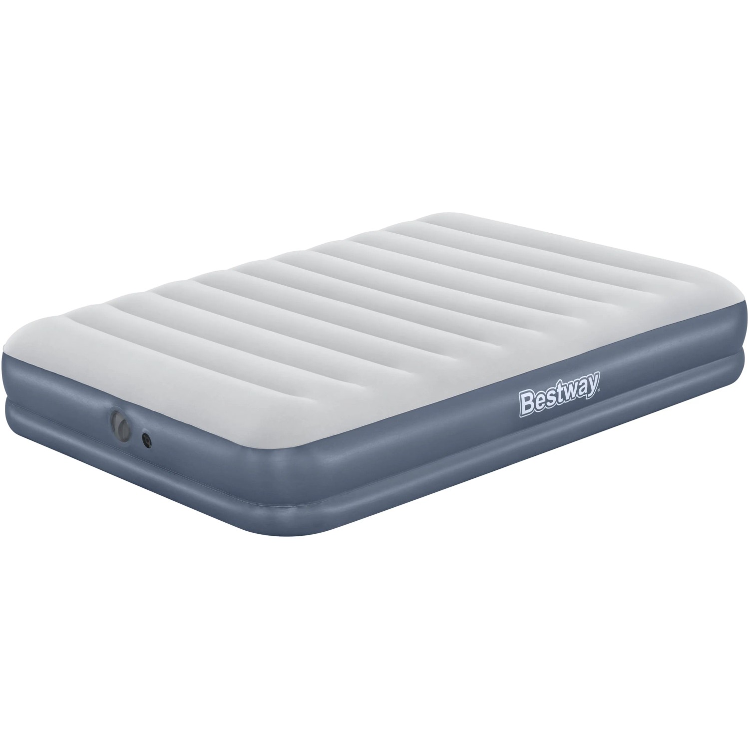 E-shop Bestway Nafukovací matrac TriTech Queen so vstavanou pumpou 204 x 152 x 36 cm