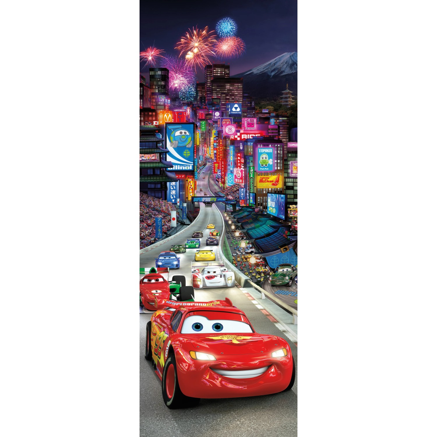 E-shop Fototapeta Disney Autíčka Cars Tokyo, 1-dielna