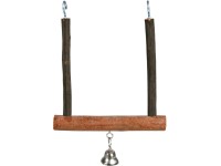 Trixie Trapézová hojdačka Natural Living so zvončekom 12 cm x 15 cm