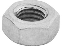 LUX-TOOLS Šesťhranná matica pozinkovaná M6, pr. 10 mm, 100 ks