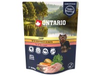 Ontario Vrecko pre psov s kaprom a zeleninou vo vývare 300 g