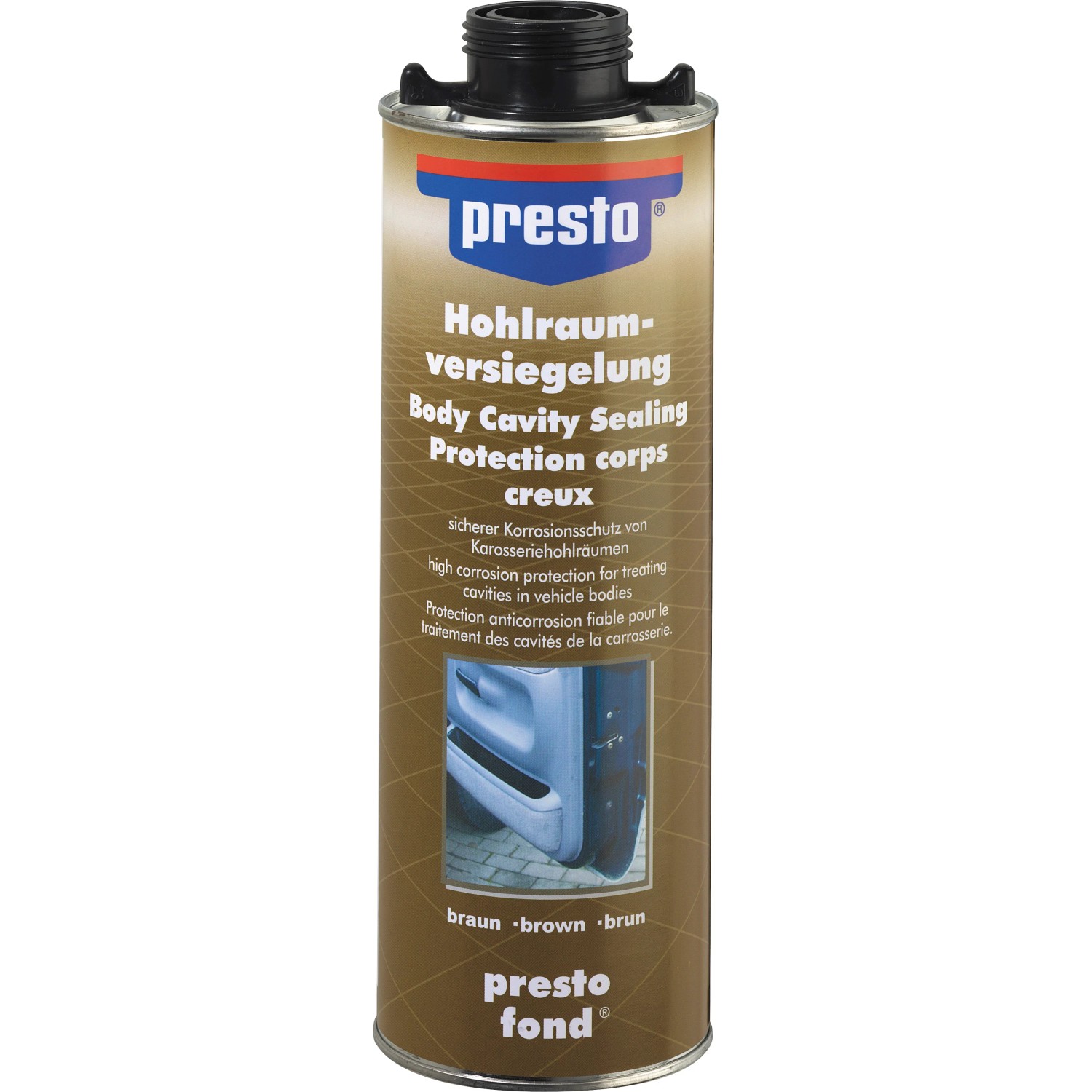 E-shop Presto Ochrana dutín vozidla v spreji 1 l hnedá