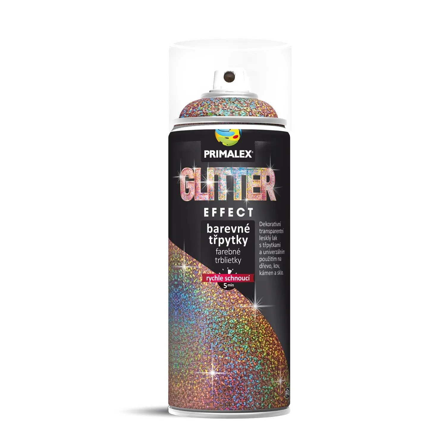 E-shop PRIMALEX Lak v spreji Glitter Effect transparentný 400 ml