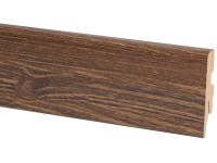 Soklová lišta údený dub 60 mm x 20 mm dĺžka 2600 mm
