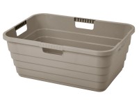 Tontarelli Kôš na čistú bielizeň MAYA sivohnedá, 55 x 38 x 22 cm, 32 l Tontarelli Kôš na čistú bielizeň MAYA sivohnedá, 55 x 38 x 22 cm, 32 l