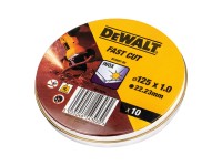 DeWalt Rezný kotúč na nerez DT3507 pr. 125 x 22,23 mm, 10 ks