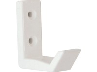 Háčik H007, 57,6 mm x 18,4 mm x 51,2 mm plast biely