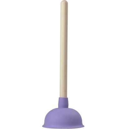 Zvon na čistenie odpadu lila pr. 14 x 38 cm