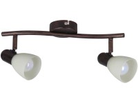 Rabalux 2bod. stropné svietidlo SOMA antická hnedá max. 2x40W E14 pr. 80x350 mm