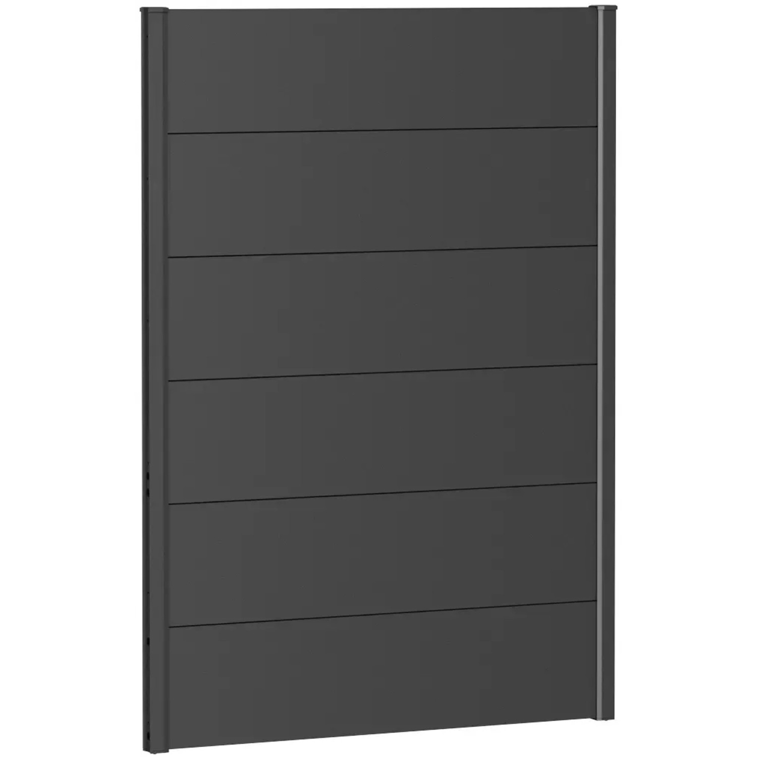 E-shop Biohort Plný plot bez presklenia tmavo sivý, 100 x 135 cm