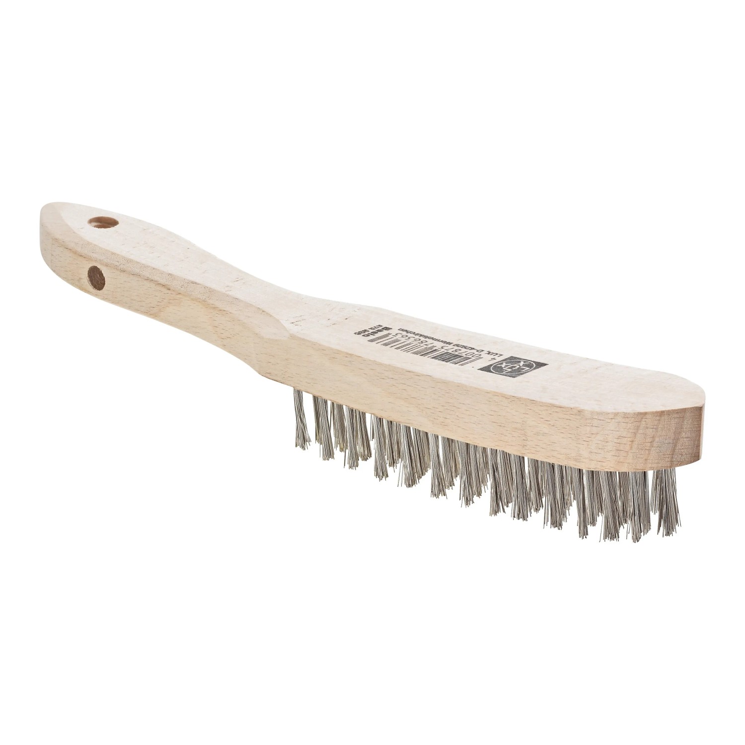 E-shop LUX-TOOLS Drôtená kefa nerezová 4-radá