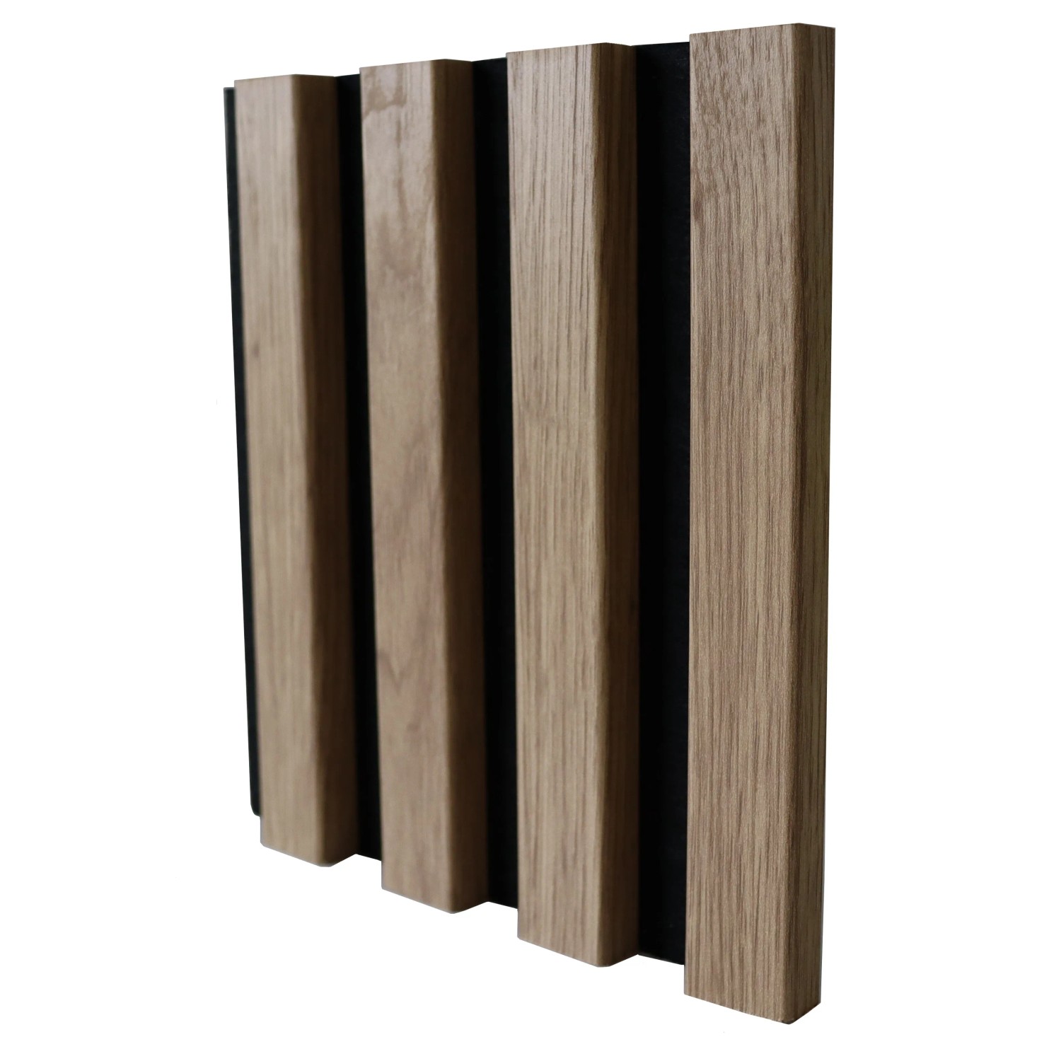 E-shop ASKO Dizajnový akustický panel dub prírodná/čierna plsť 20 x 400 x 2600 mm